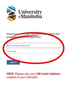university of manitoba mailing address.